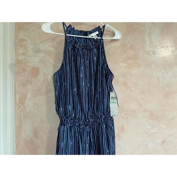 London times striped jumpsuit Romper navy blue - Picture 7 of 8